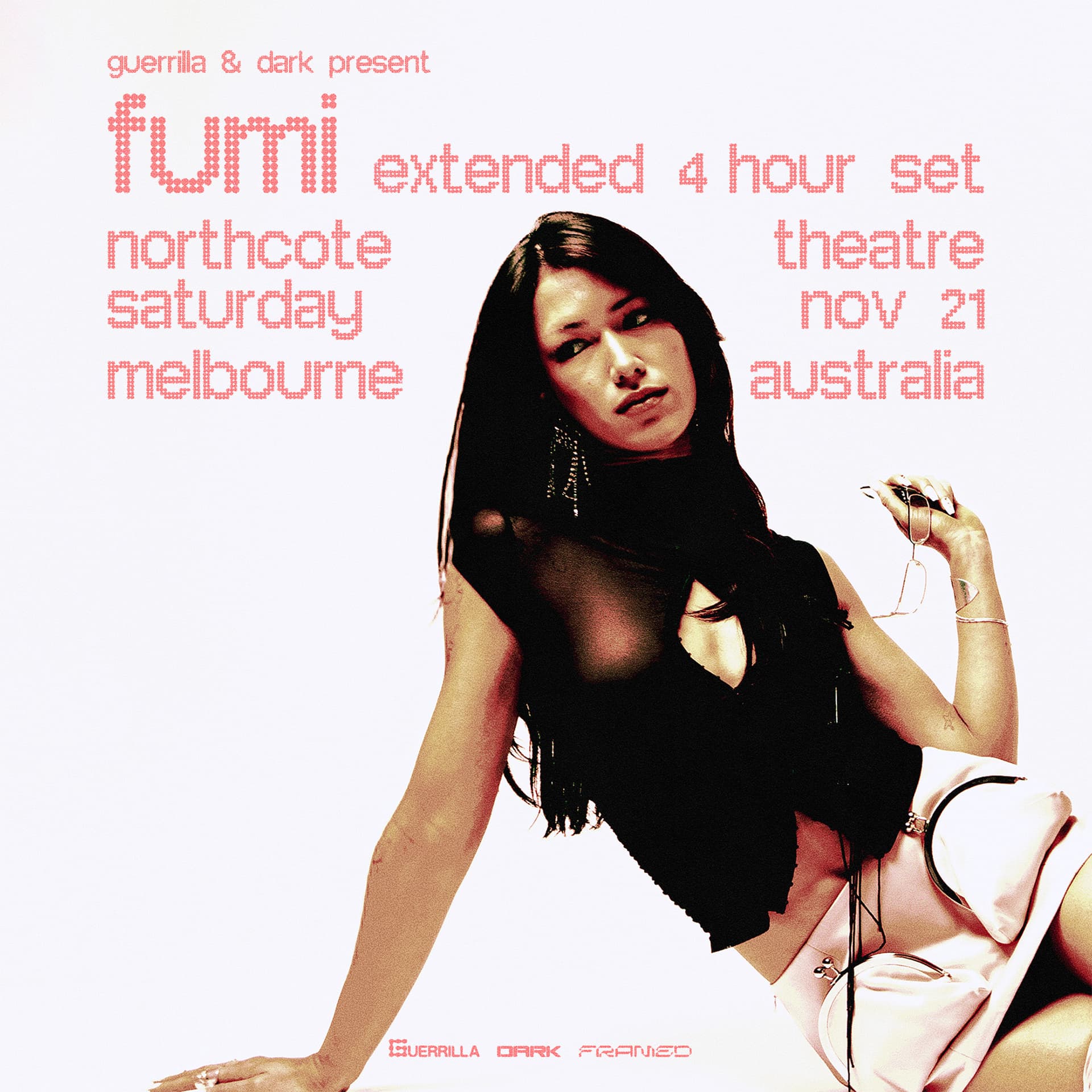 Guerrilla & Dark present fumi - extended set flyer
