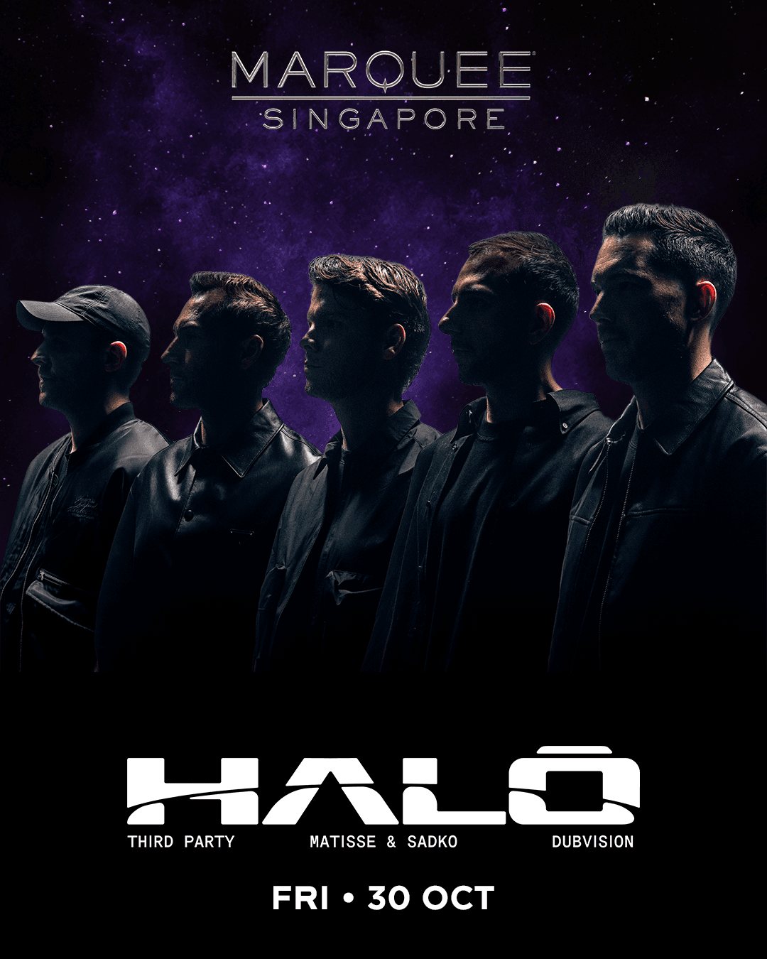 MARQUEE PRESENTS HALO flyer