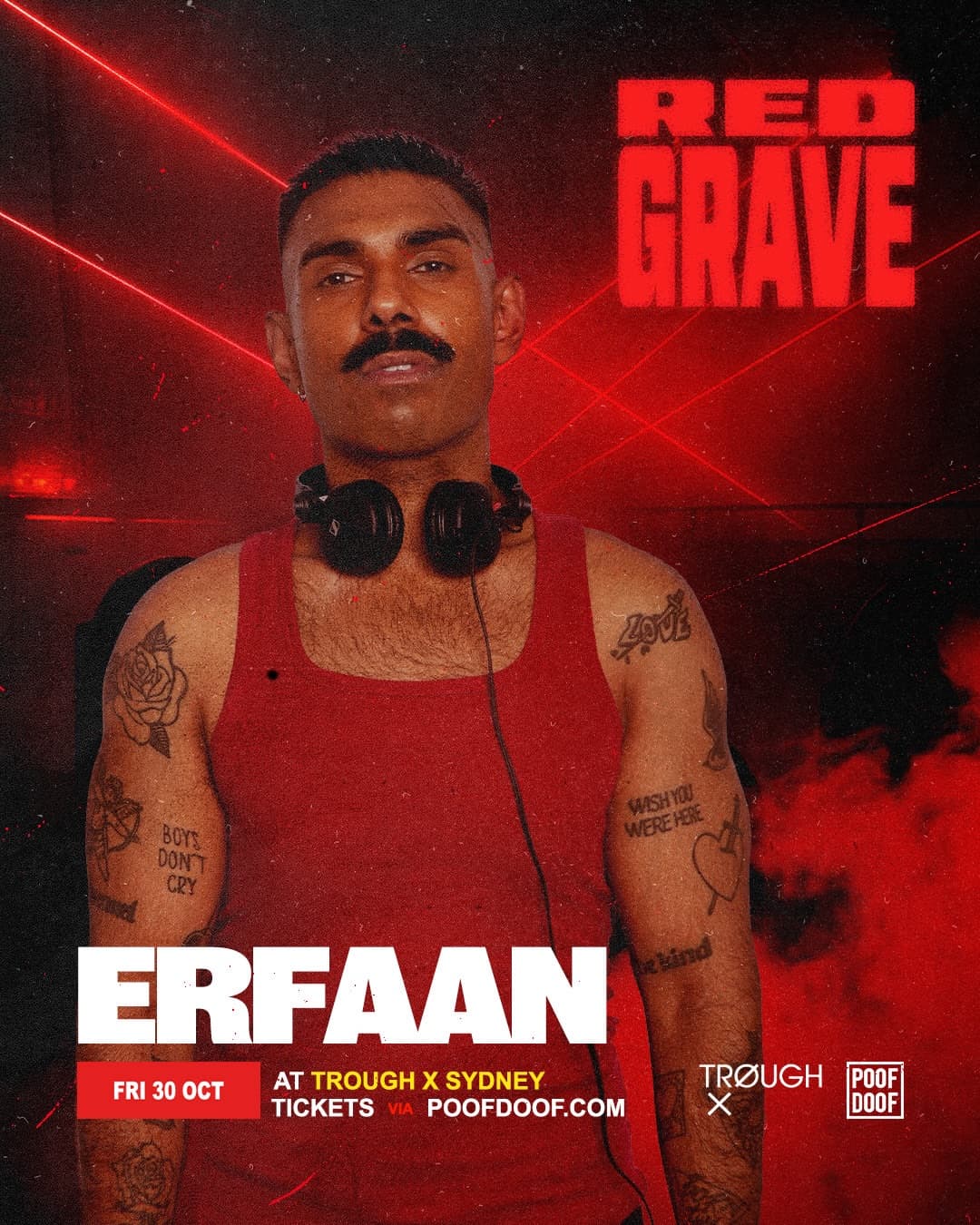RED GRAVE Halloween 2026 flyer - image 4 of 6