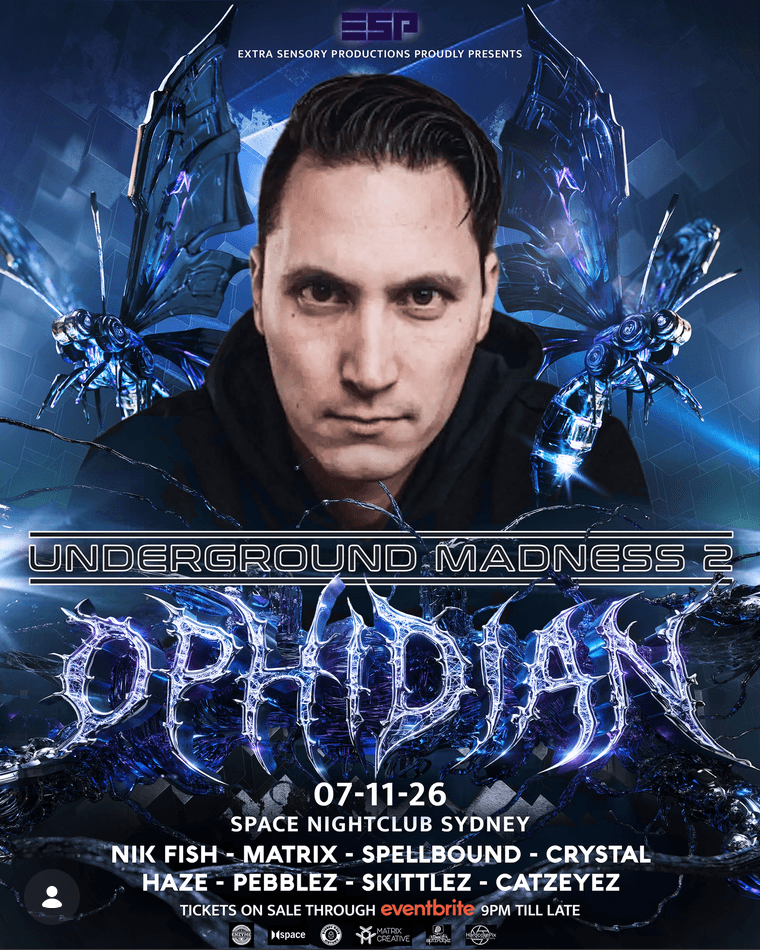 Ophidian - Underground Madness 2 flyer