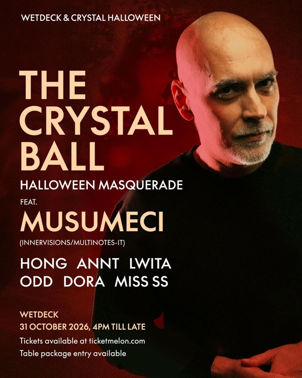 Crystal Halloween presents The Crystal Ball flyer - image 2 of 2