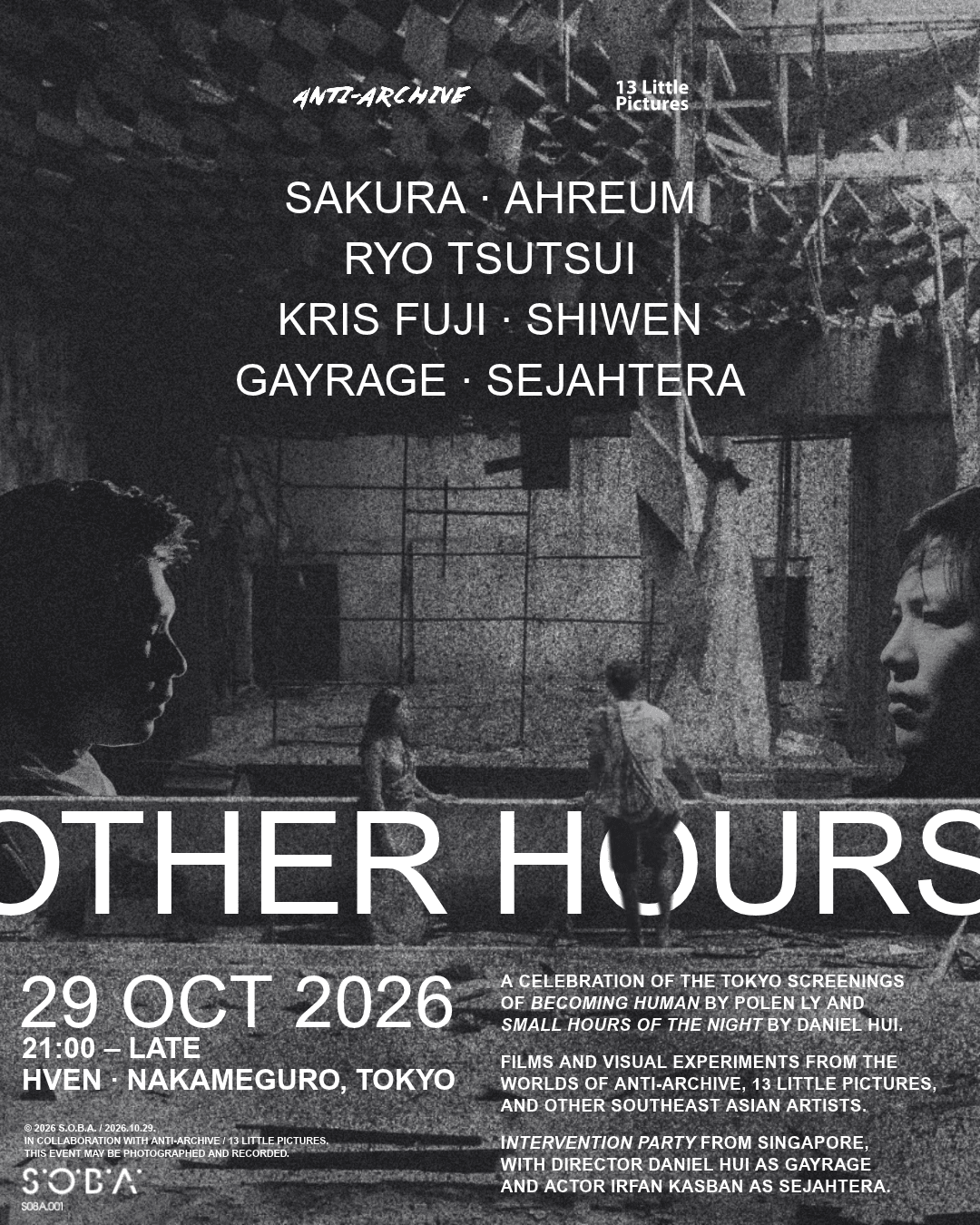 OTHER HOURS flyer