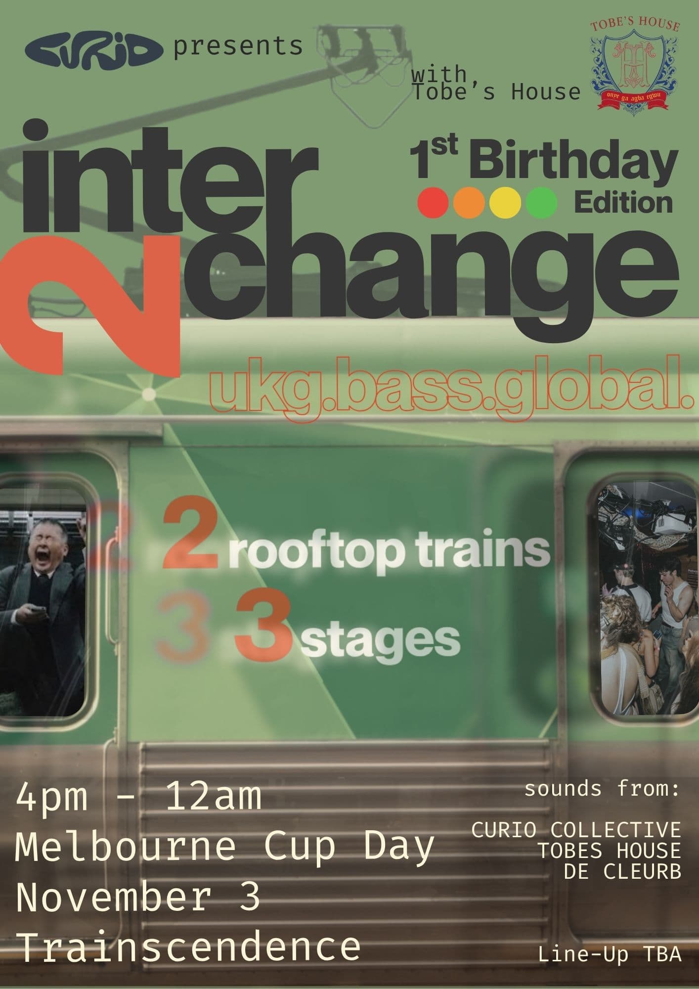 PUBLIC HOLIDAY TRAIN PARTY: Curio Collective flyer - image 3 of 3
