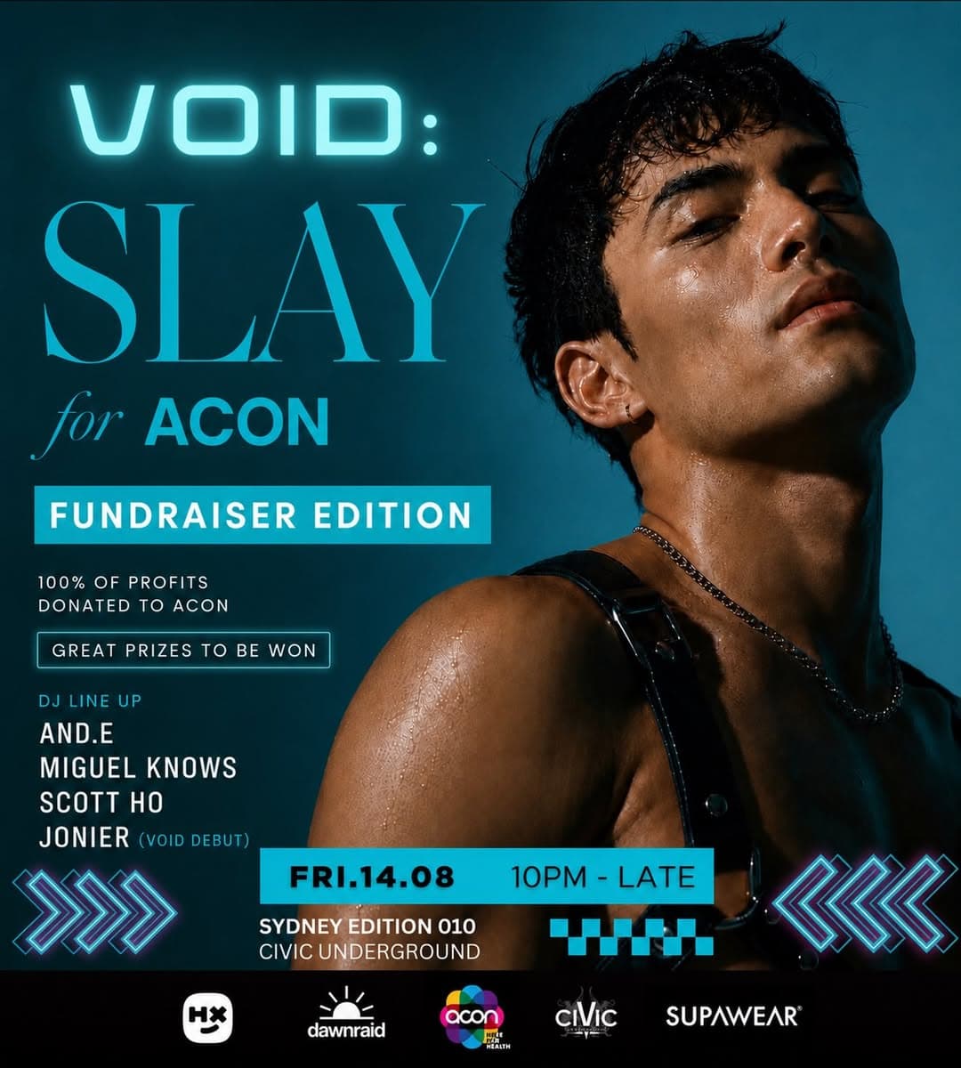 VOID:SLAY for ACON flyer