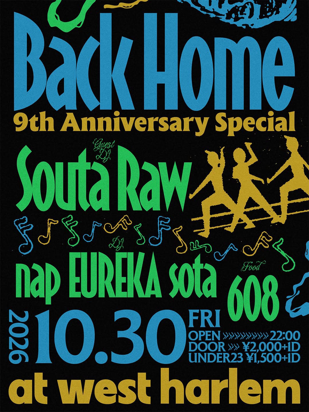 Back Home 9th Anniversary Special flyer