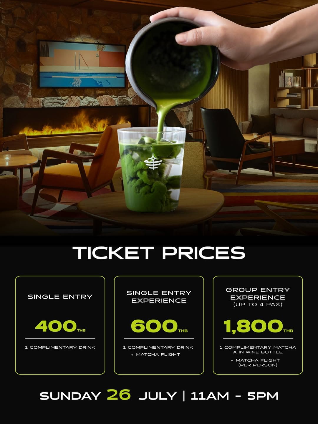 APT 101 Day Club Series presents MATCHA & MIXES flyer - image 2 of 2