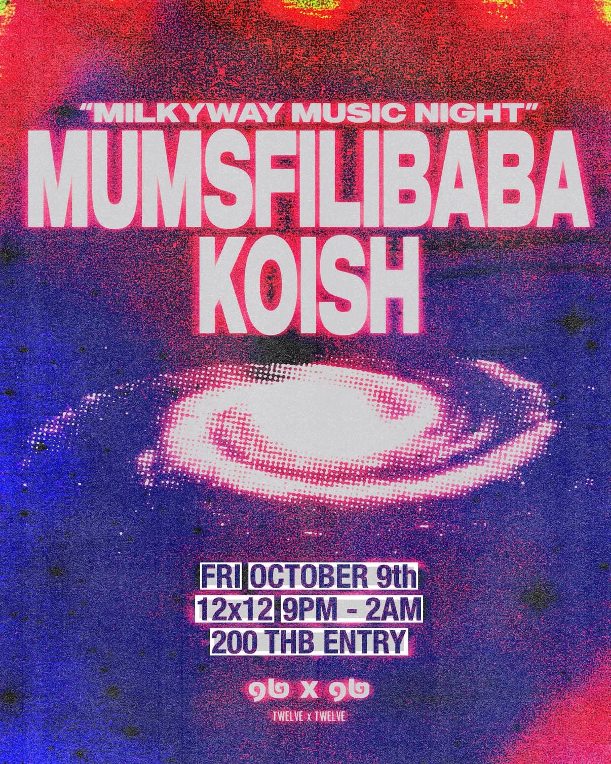 Milkyway Music Night W/ Mumsfilibaba & Koish flyer
