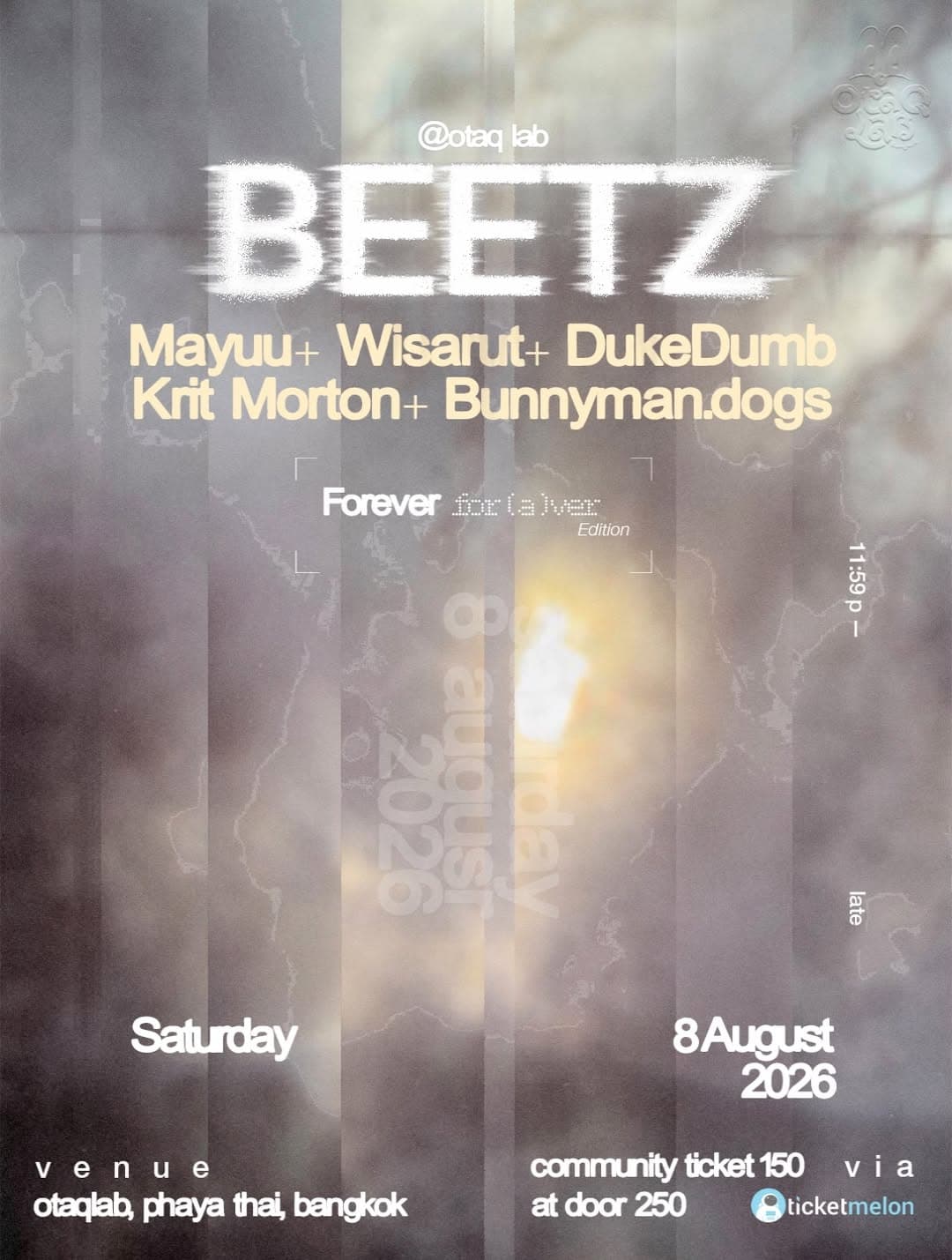 BEETZ: Forever Fo(r)aver flyer