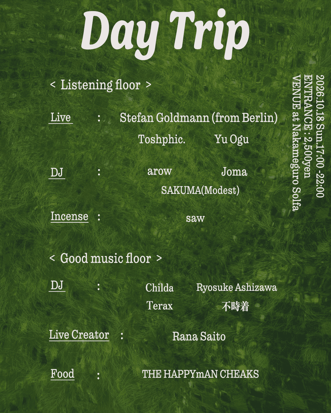 Day Trip flyer