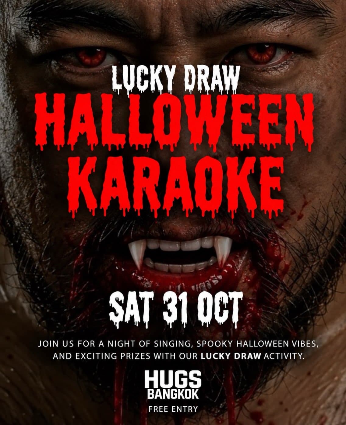 Halloween Karaoke flyer