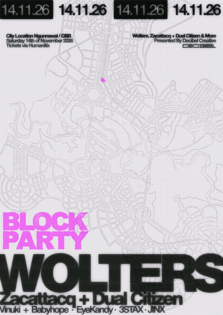 WOLTERS BLOCK PARTY flyer