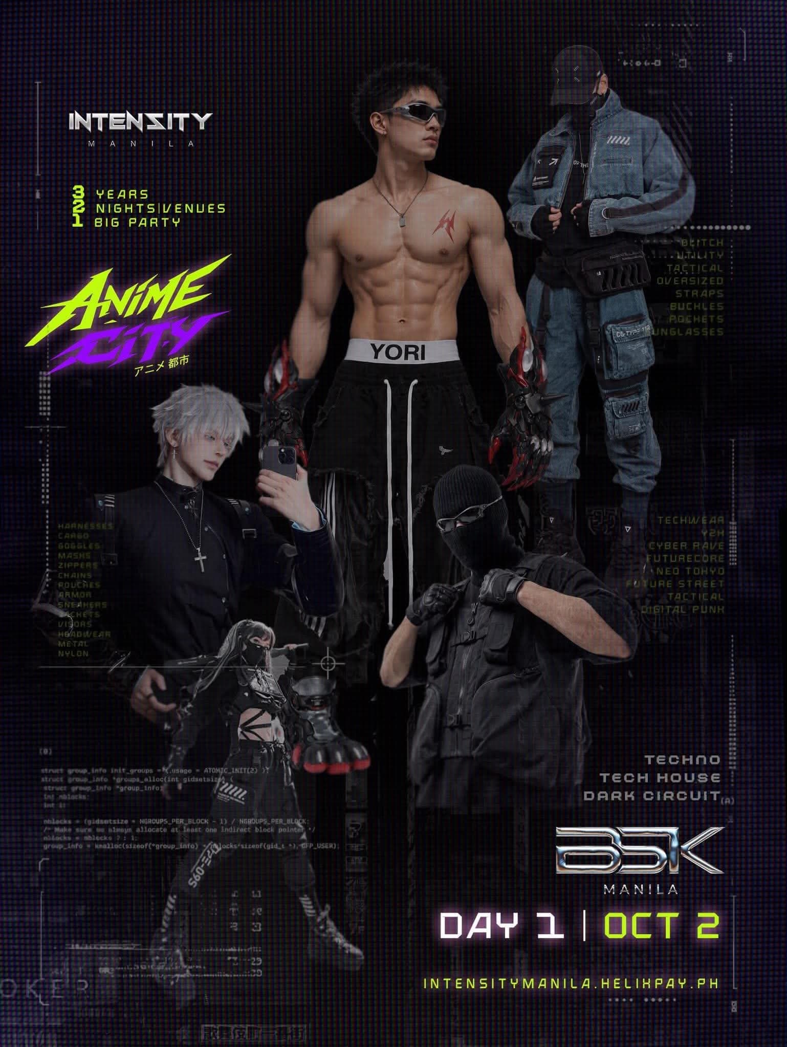 INTENSITY MANILA: ANIME CITY flyer - image 2 of 2