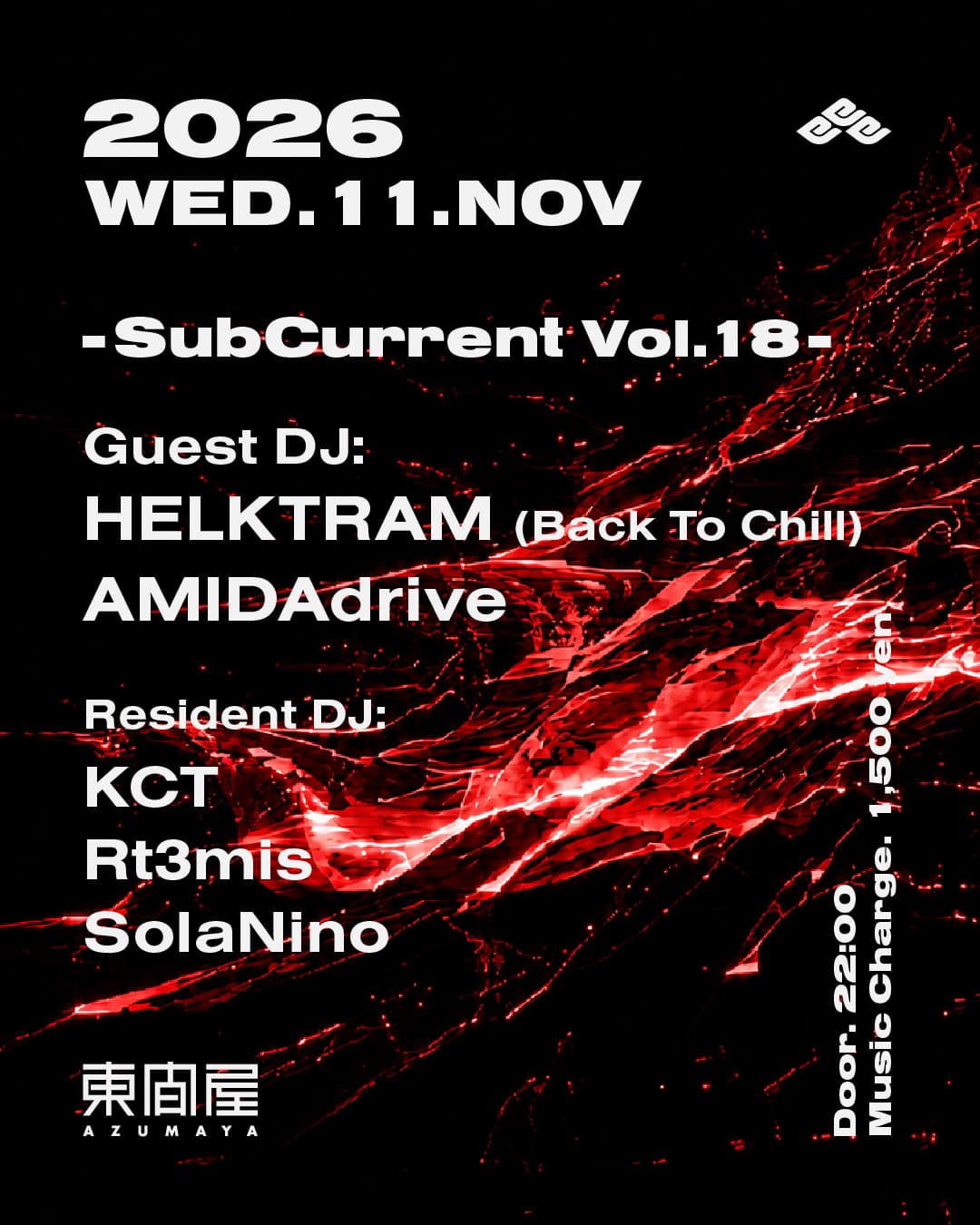 SubCurrent Vol.18 flyer