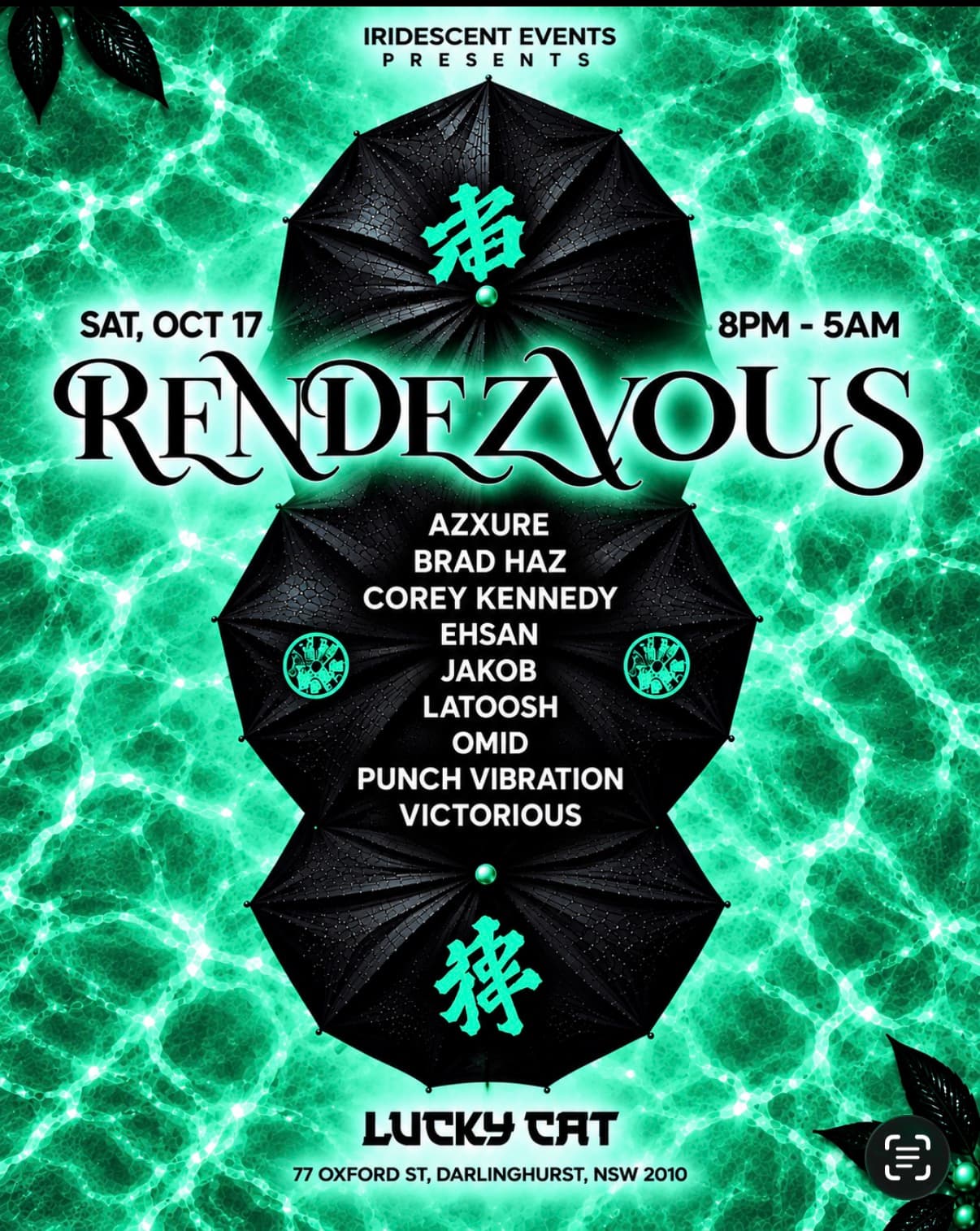 Rendezvous @ Lucky Cat flyer