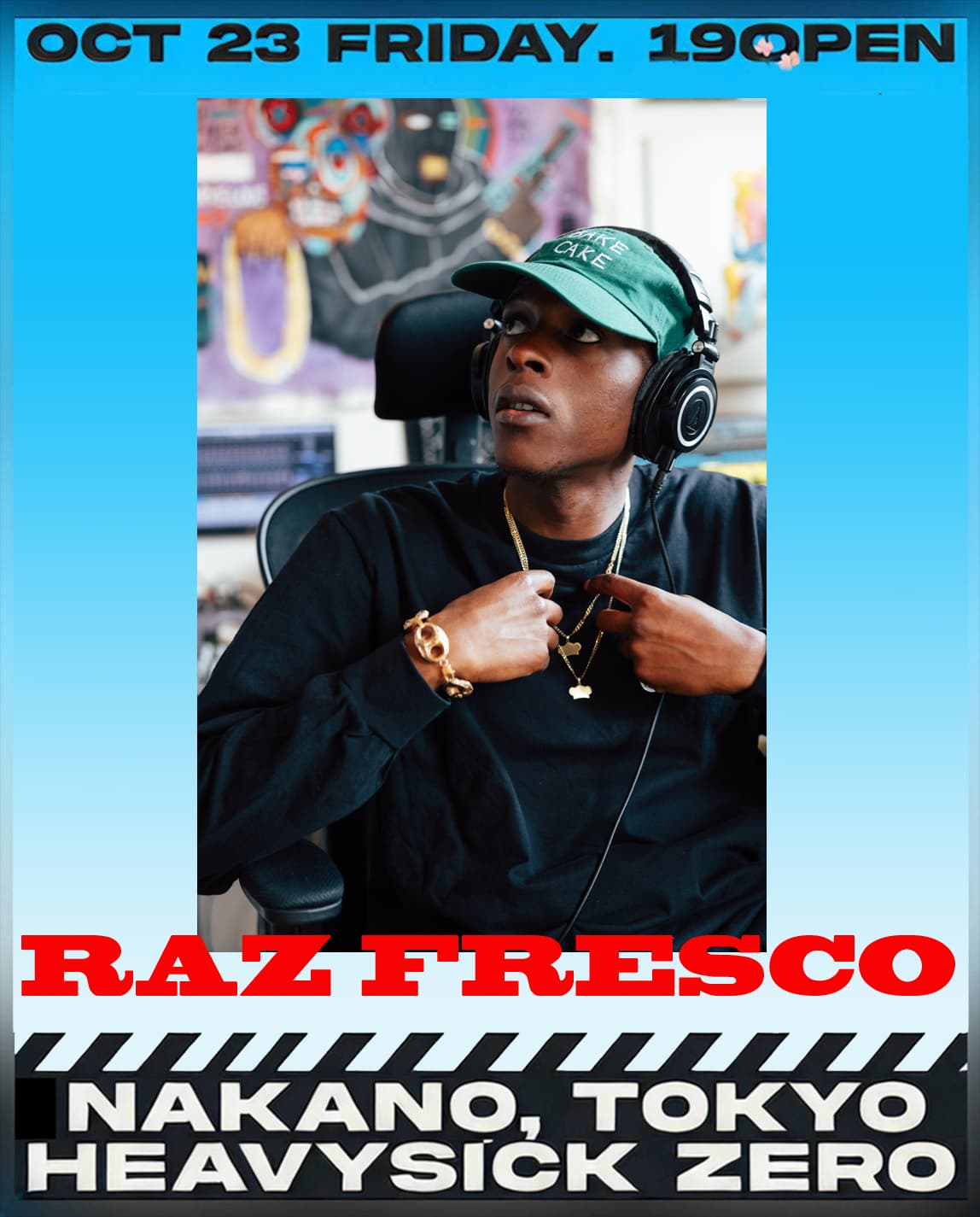 'RAZ FRESCO' LIVE IN JAPAN flyer - image 2 of 4