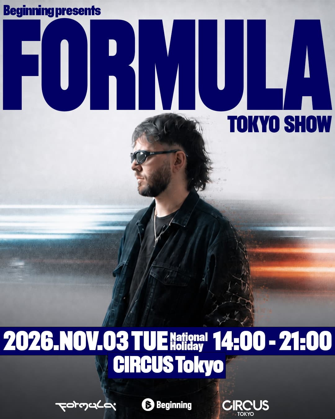 Formula Tokyo show by Beginning flyer
