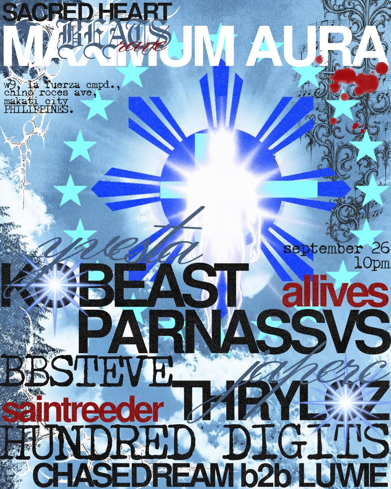 MAXIMUM AURA flyer