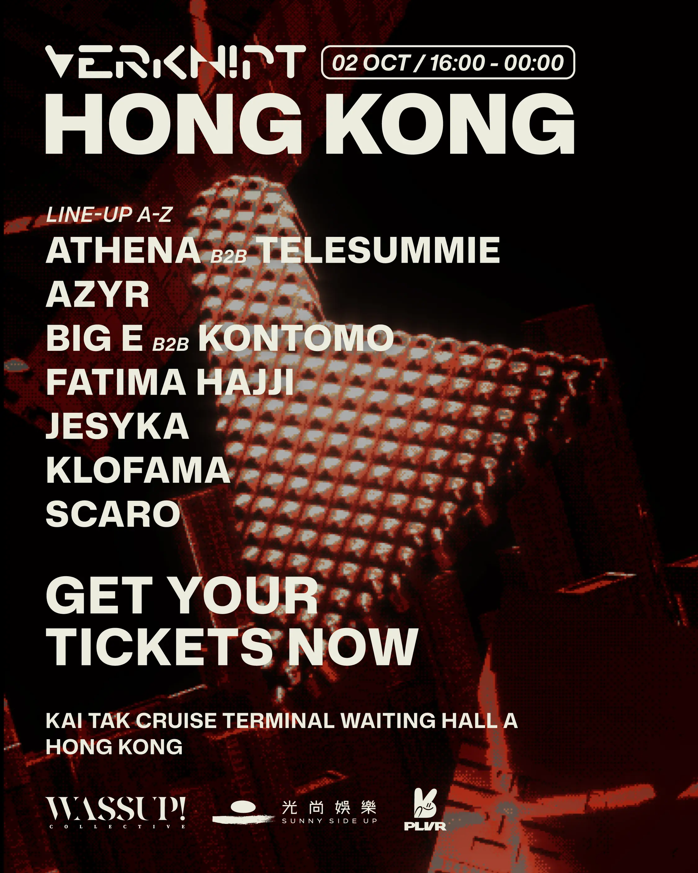 VERKNIPT HONG KONG 2026 flyer