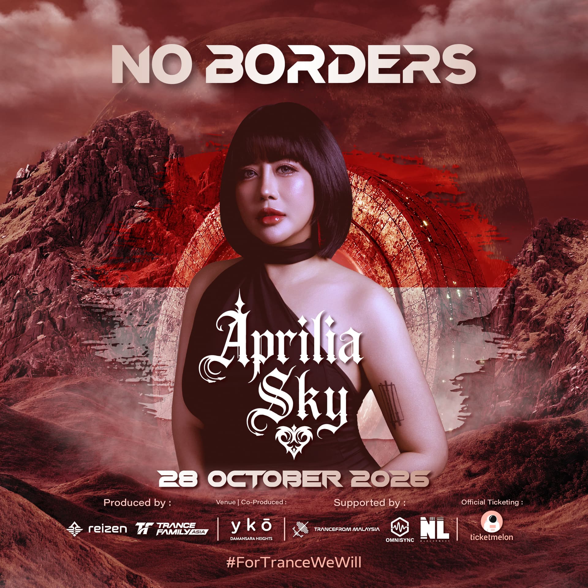 NO BORDERS Feat PARALLEL WORLDS flyer - image 4 of 4
