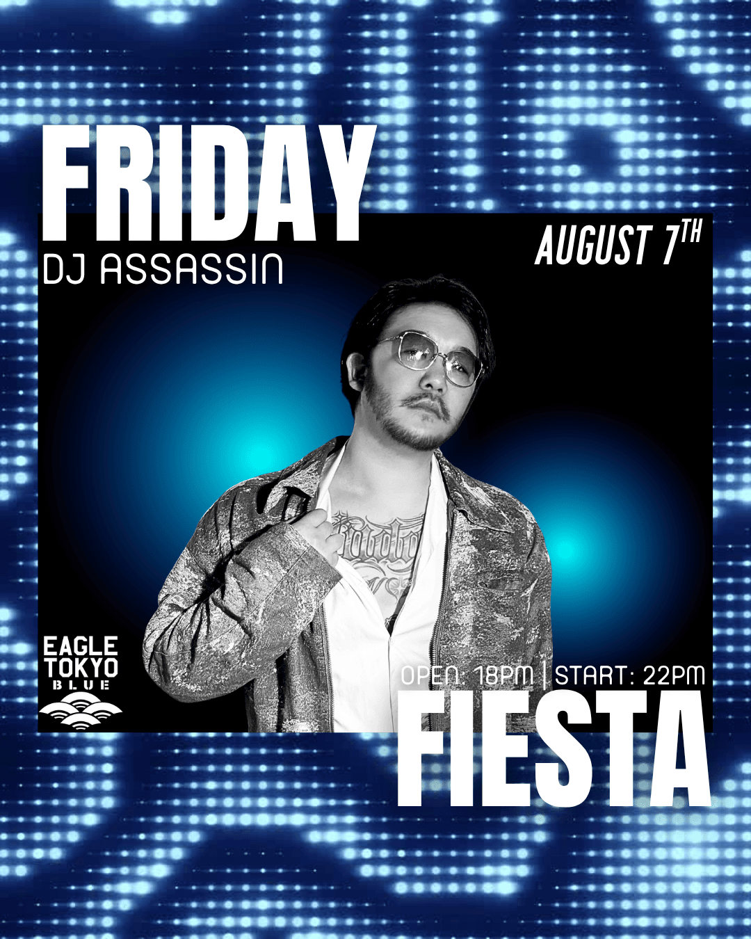 [EAGLE TOKYO BLUE] FRIDAY FIESTA flyer