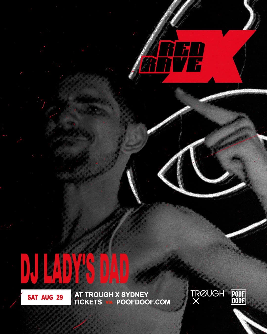 RED RAVE X Sydney flyer - image 5 of 5
