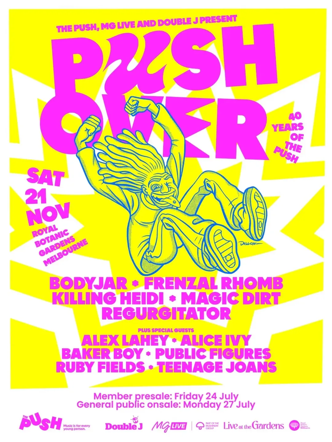 Push Over flyer