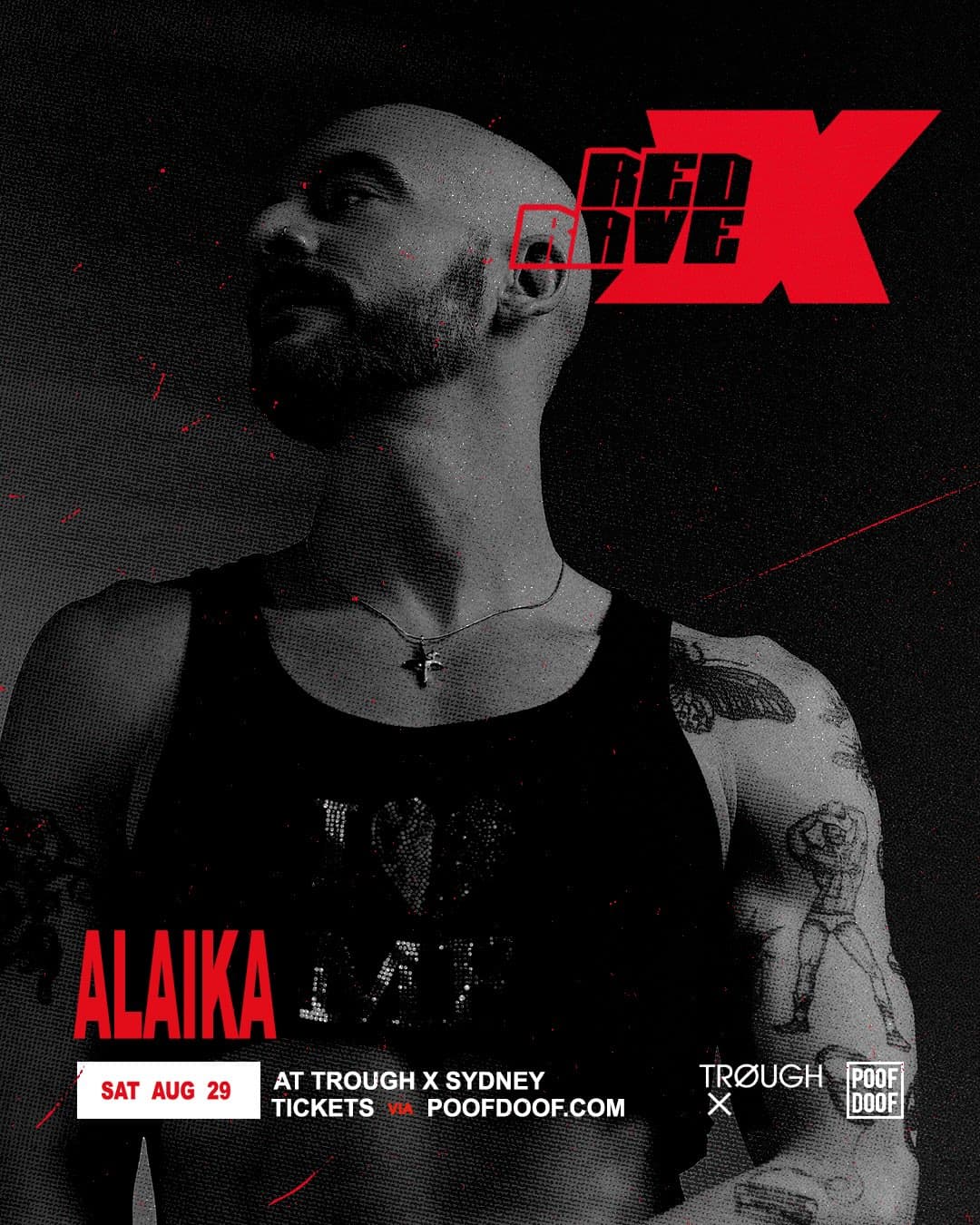 RED RAVE X Sydney flyer - image 3 of 5