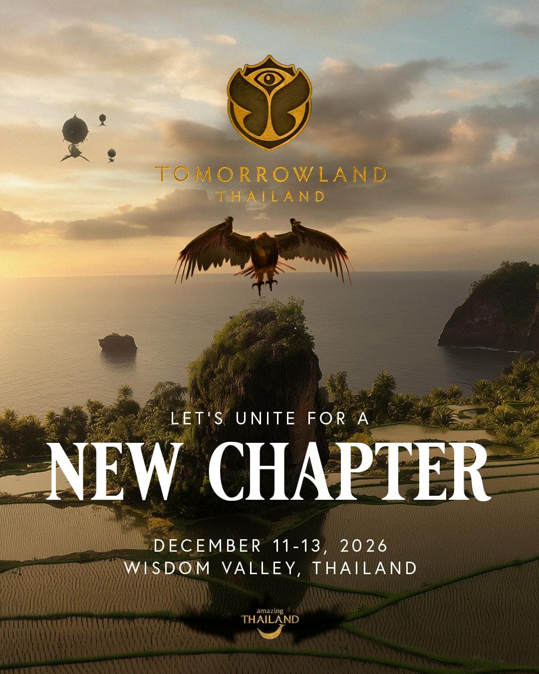 Tomorrowland Thailand 2026 flyer