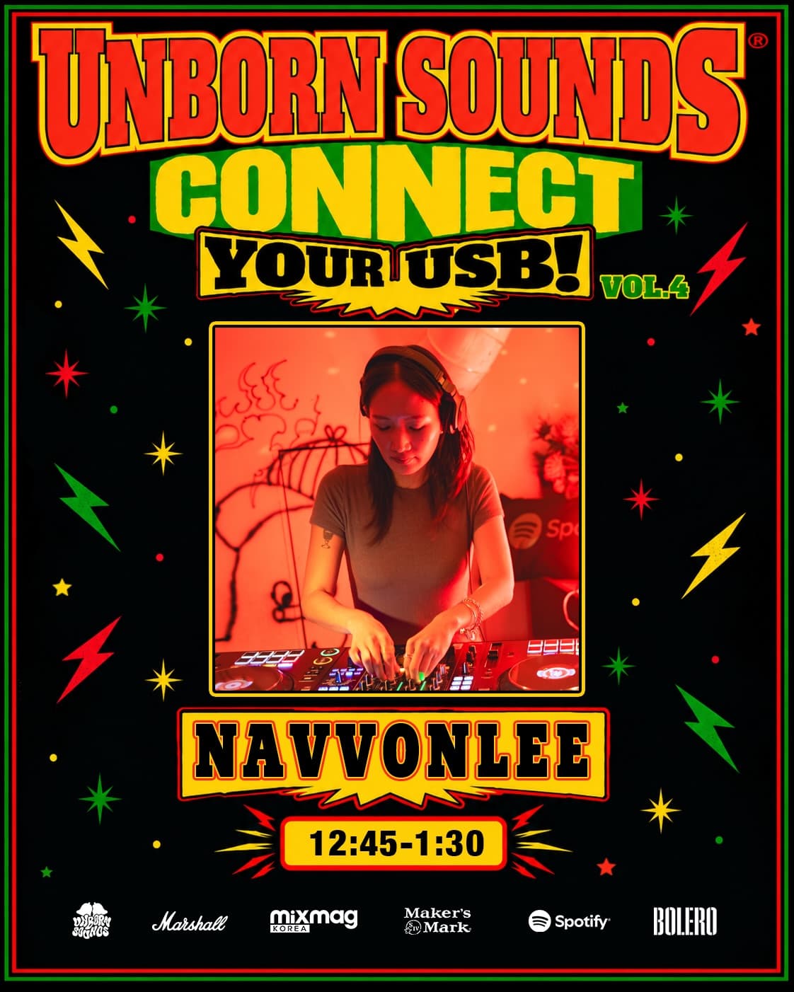 UNBORN SOUNDS PRESENTS CONNECT YOUR USB VOL. 4 flyer - image 3 of 12