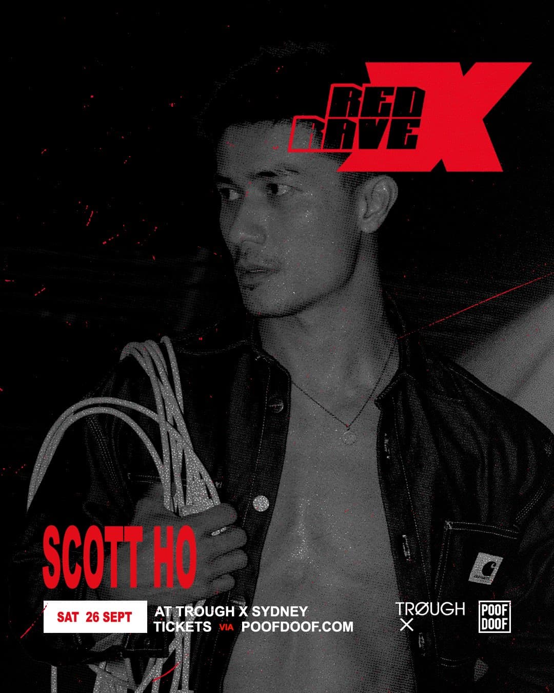RED RAVE X Sydney flyer - image 4 of 4