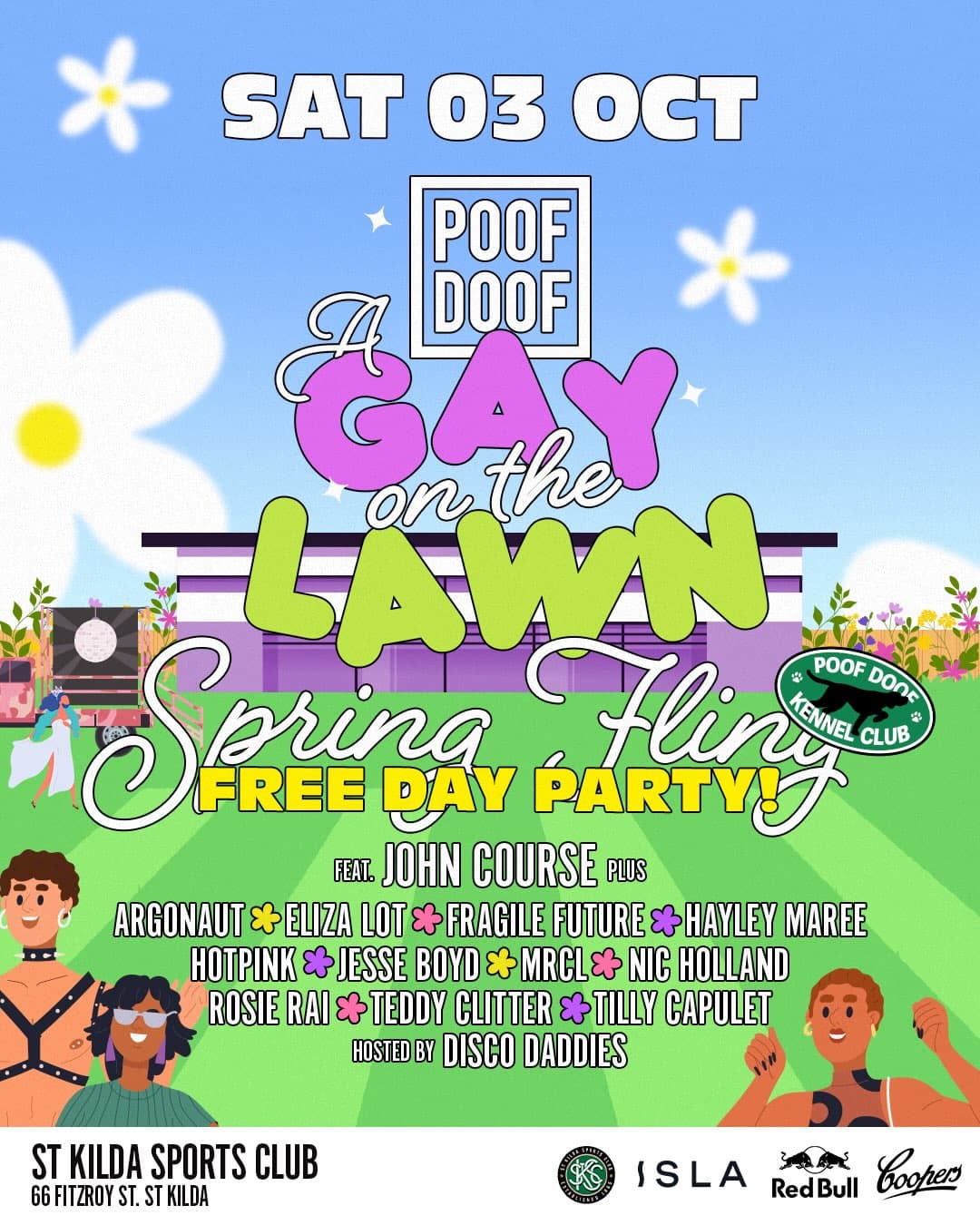 A Gay on the Lawn Spring Fling flyer