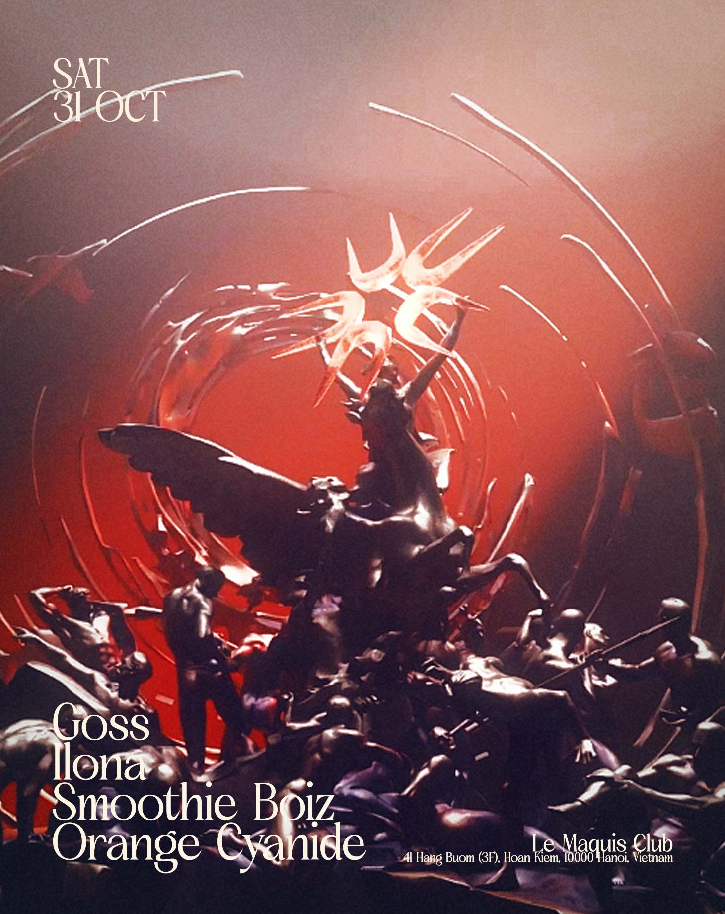 ARCAN HALLOWEEN flyer