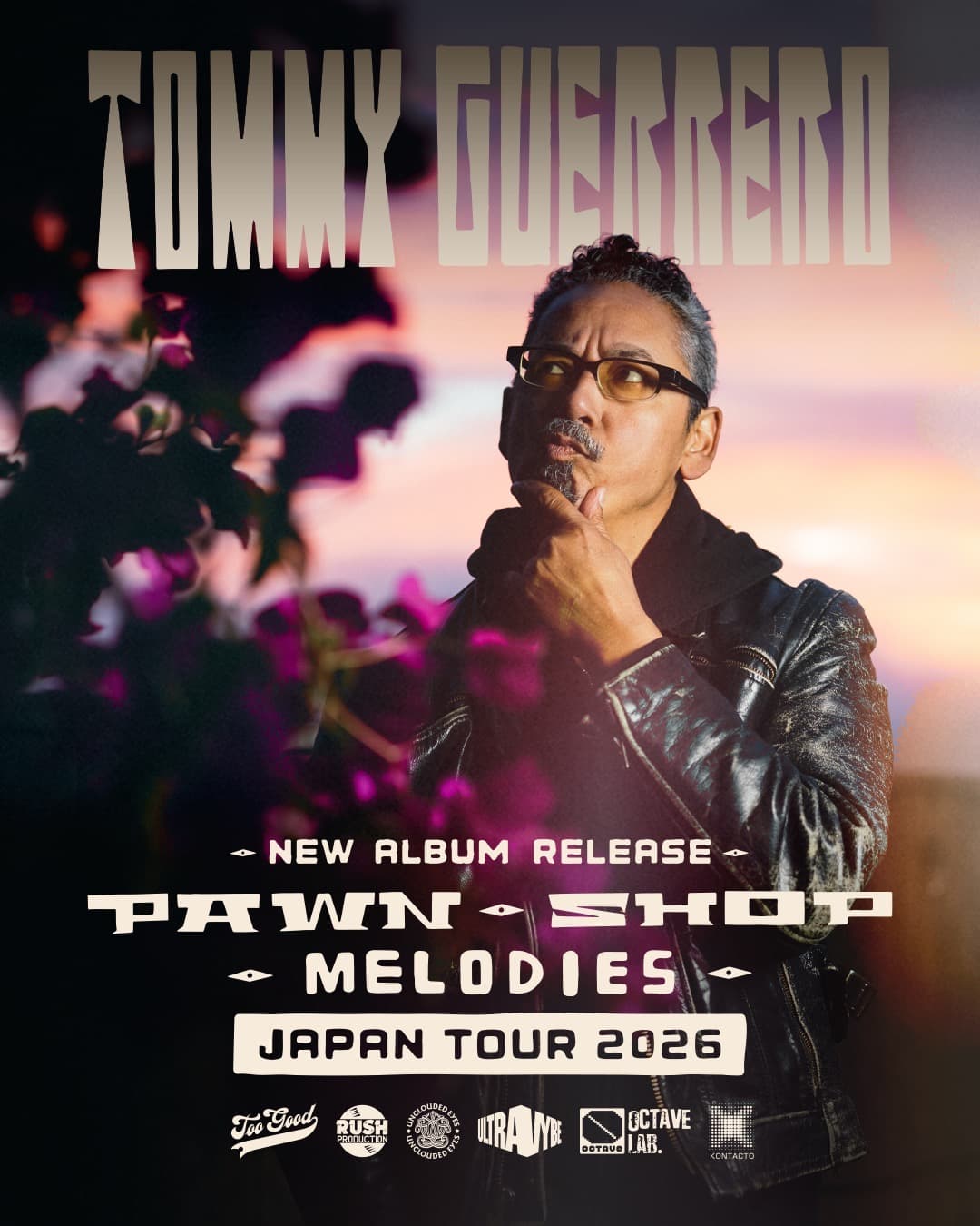 Tommy Guerrero New Album Release - 'Pawn Shop Melodies' (Japan Tour) flyer - image 2 of 2