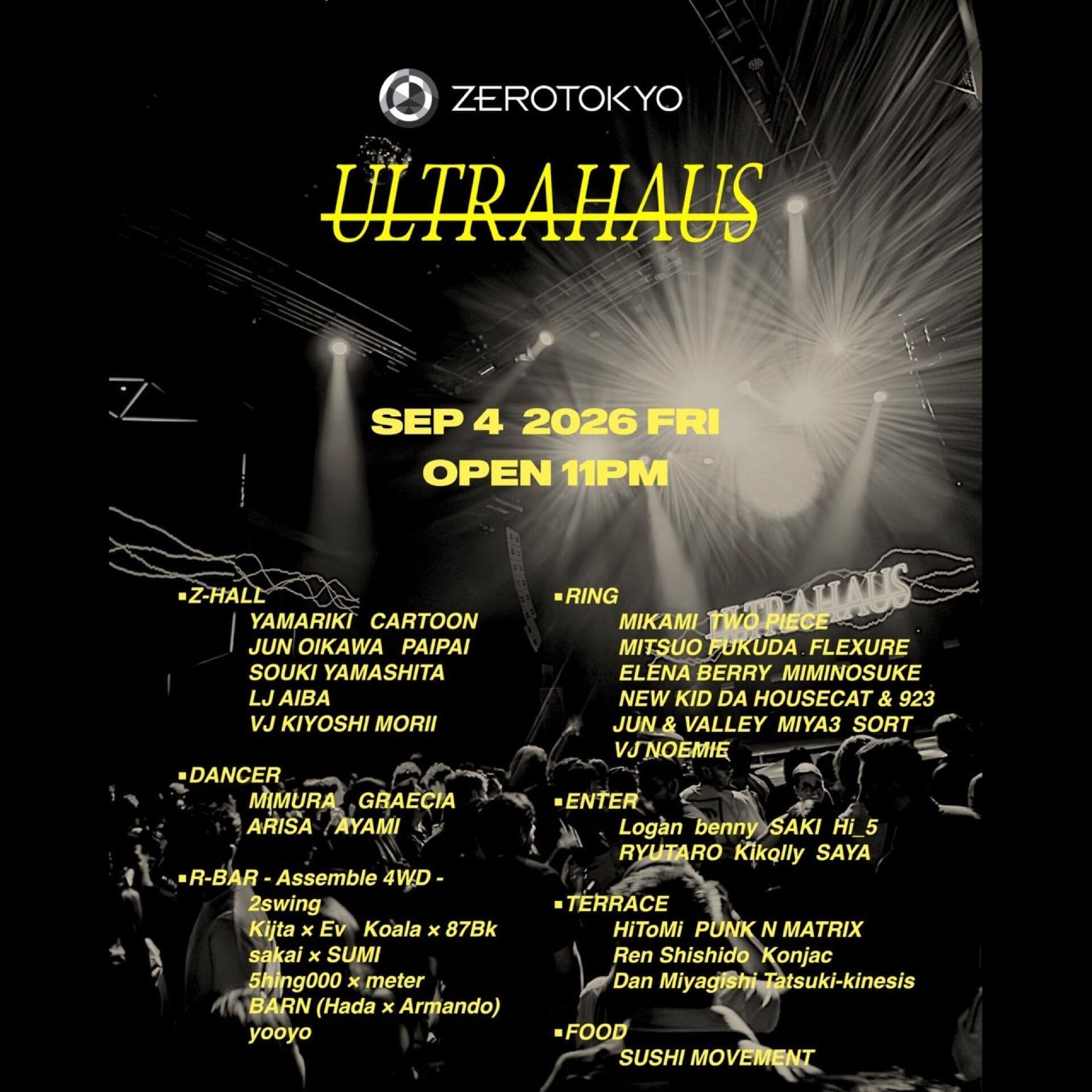 ULTRAHAUS flyer