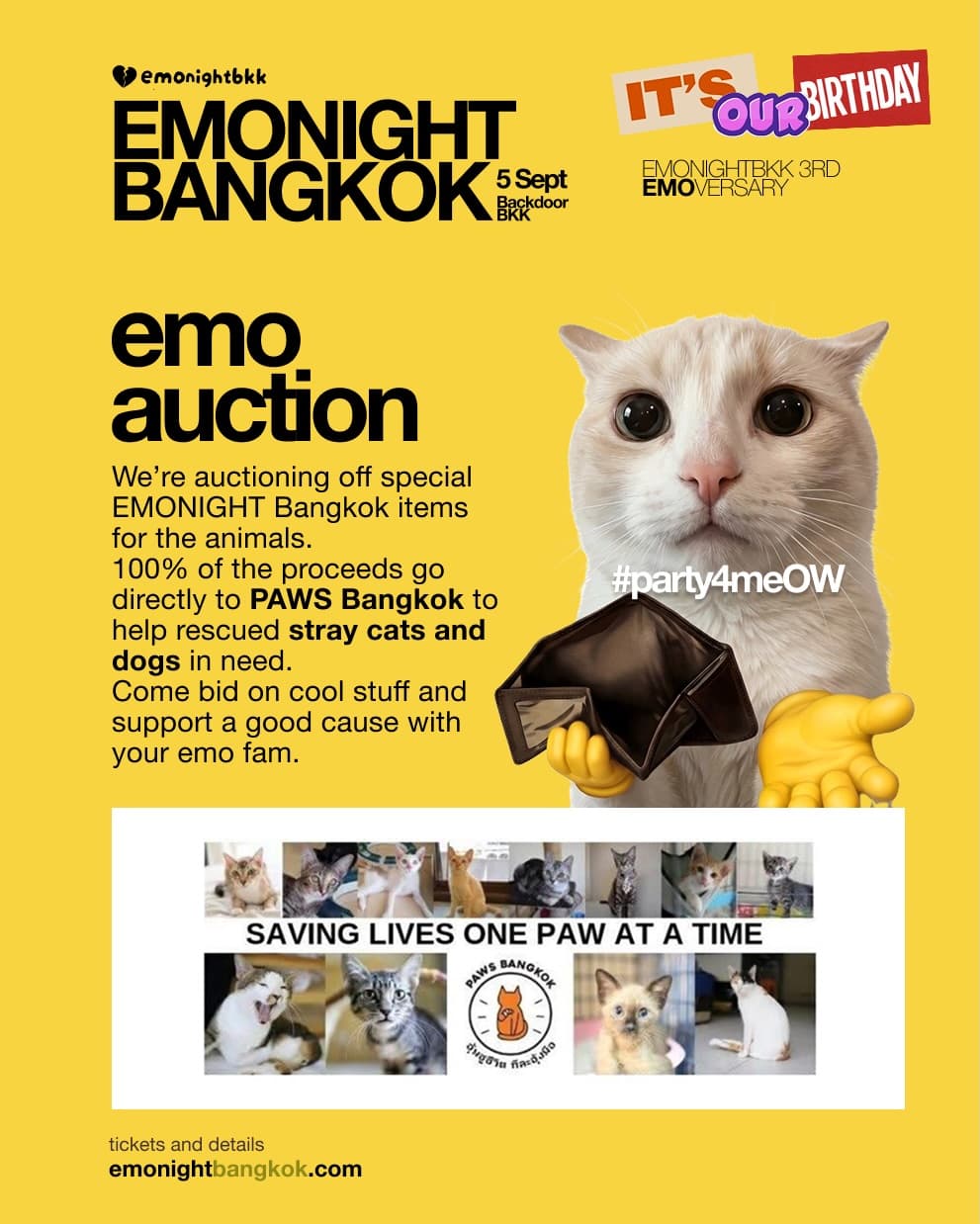 3 Years of Emonight Bangkok flyer - image 3 of 4