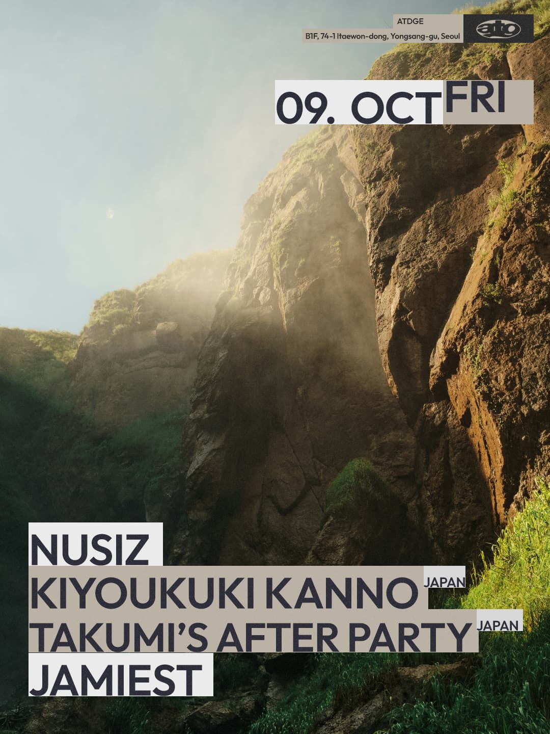 Kiyoyuki KANNO, Takumi's After Party flyer