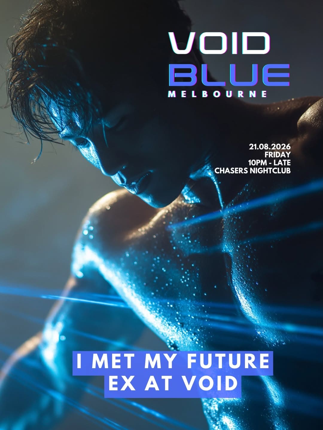 VOID:BLUE flyer