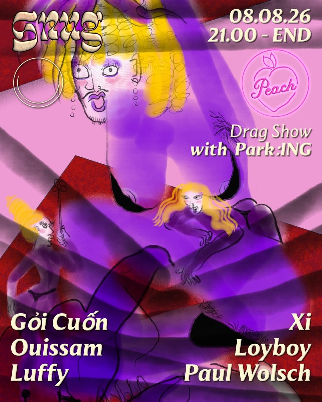 Snug x Observatory flyer