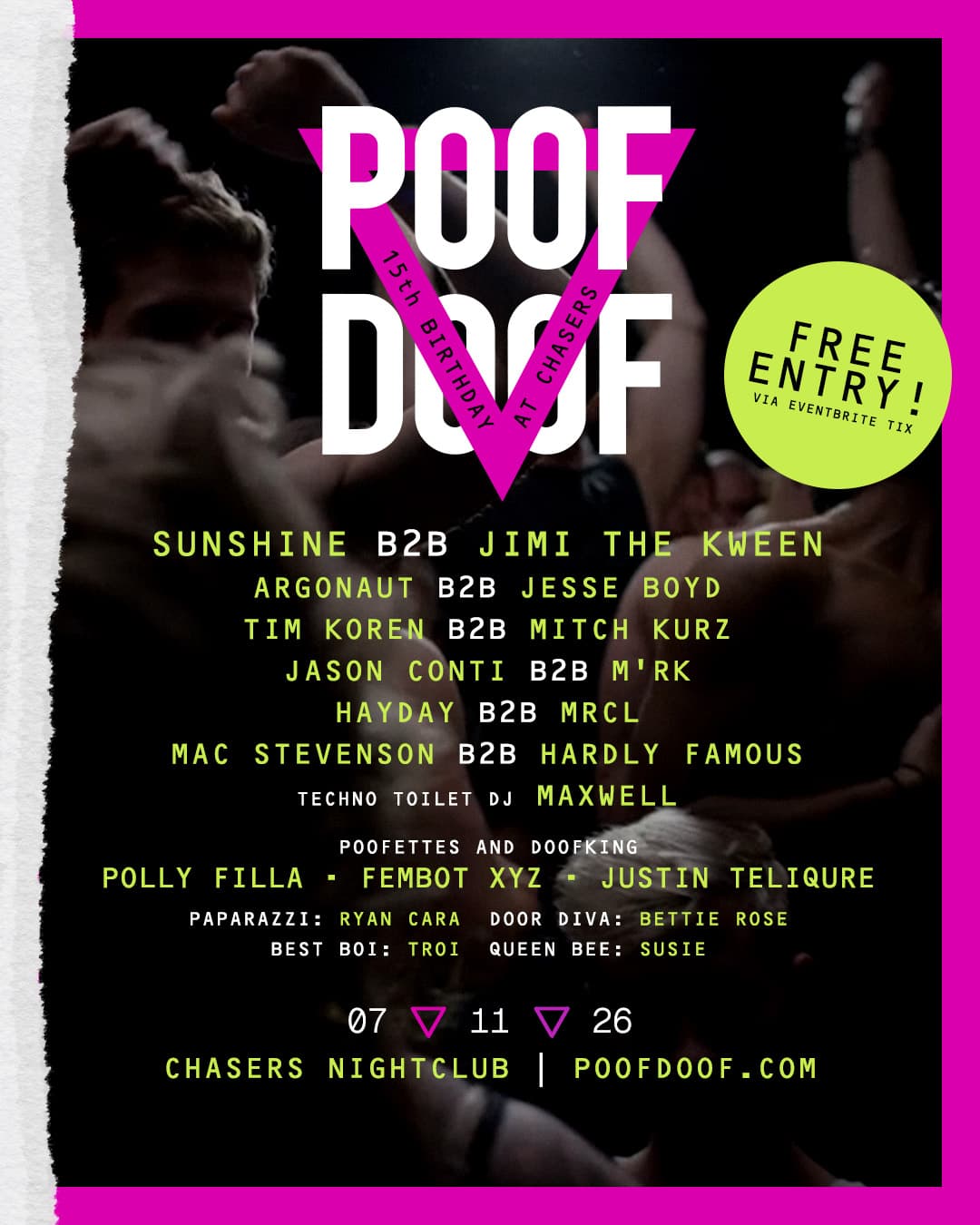 POOF DOOF 15th Birthday flyer - image 2 of 5