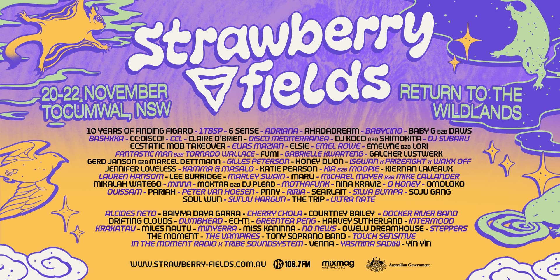 Strawberry Fields 2026 flyer