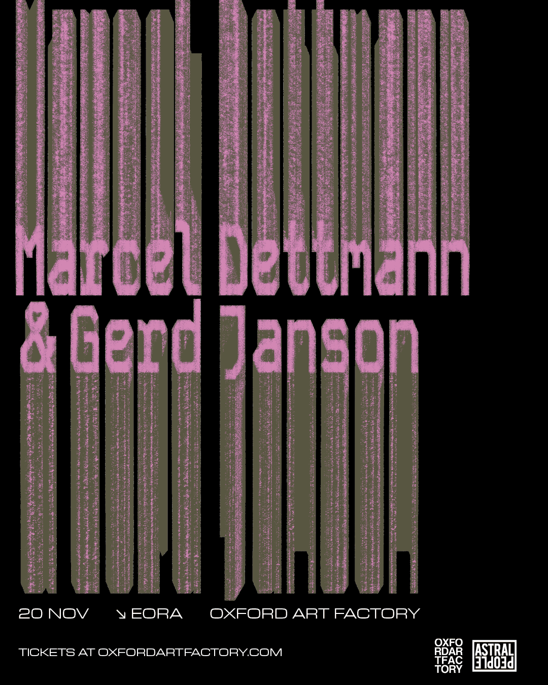 Marcel Dettmann & Gerd Janson [GER] flyer