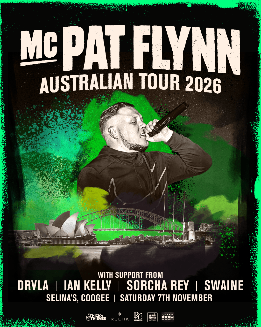 MC PAT FLYNN flyer