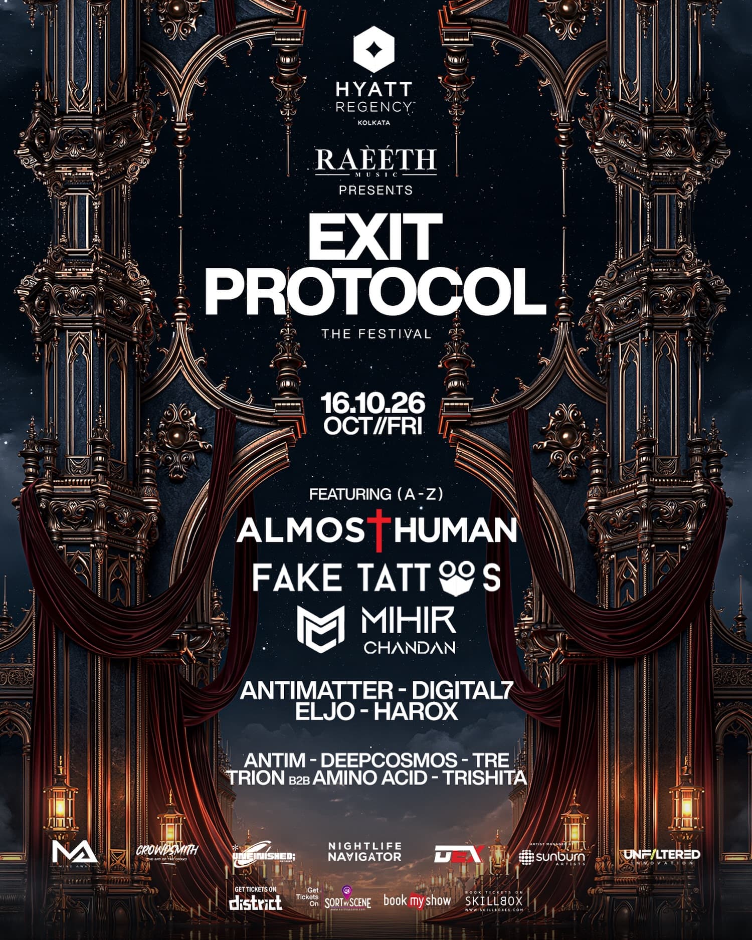 Exit Protocol - The Festival flyer - image 2 of 2