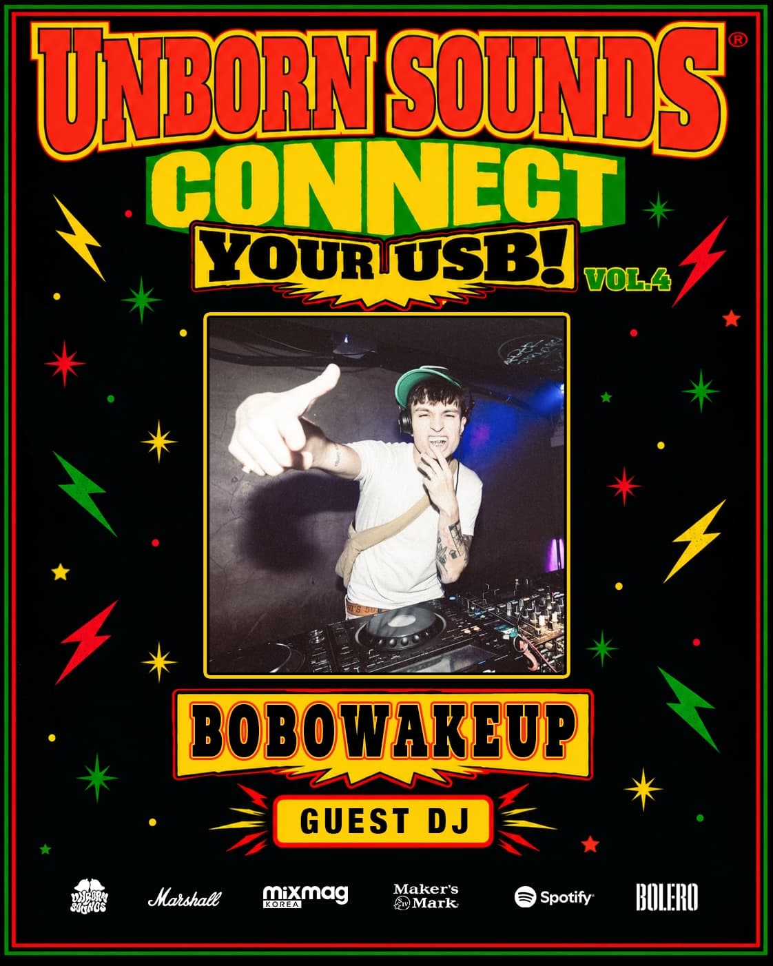 UNBORN SOUNDS PRESENTS CONNECT YOUR USB VOL. 4 flyer - image 10 of 12