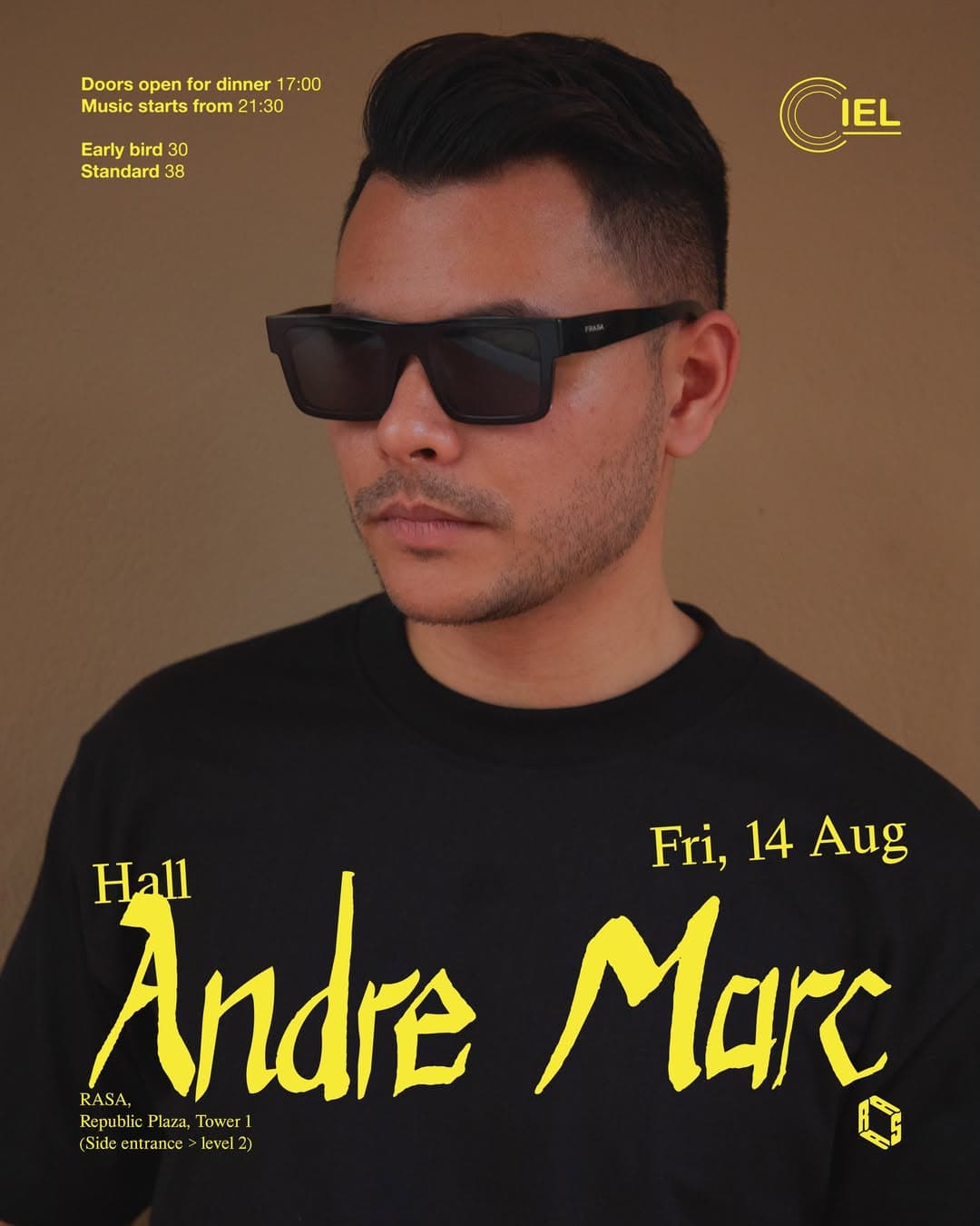 RASA x Ciel Social Singapore presents Ken Ishii flyer - image 2 of 6