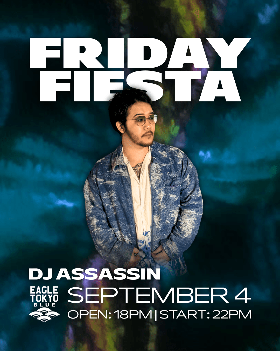[EAGLE TOKYO BLUE] FRIDAY FIESTA flyer - image 2 of 3