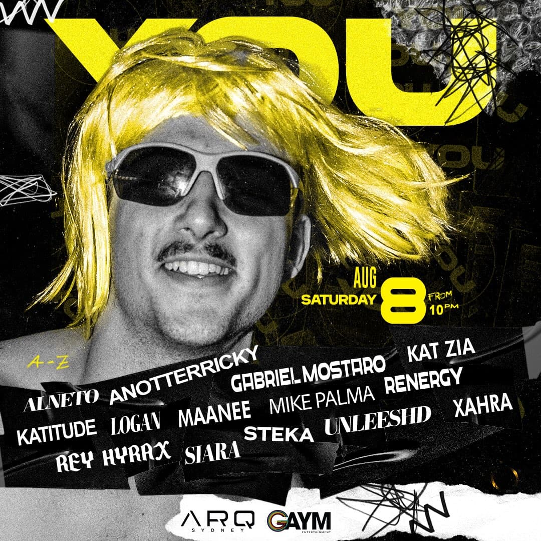 YOU - 8th August flyer