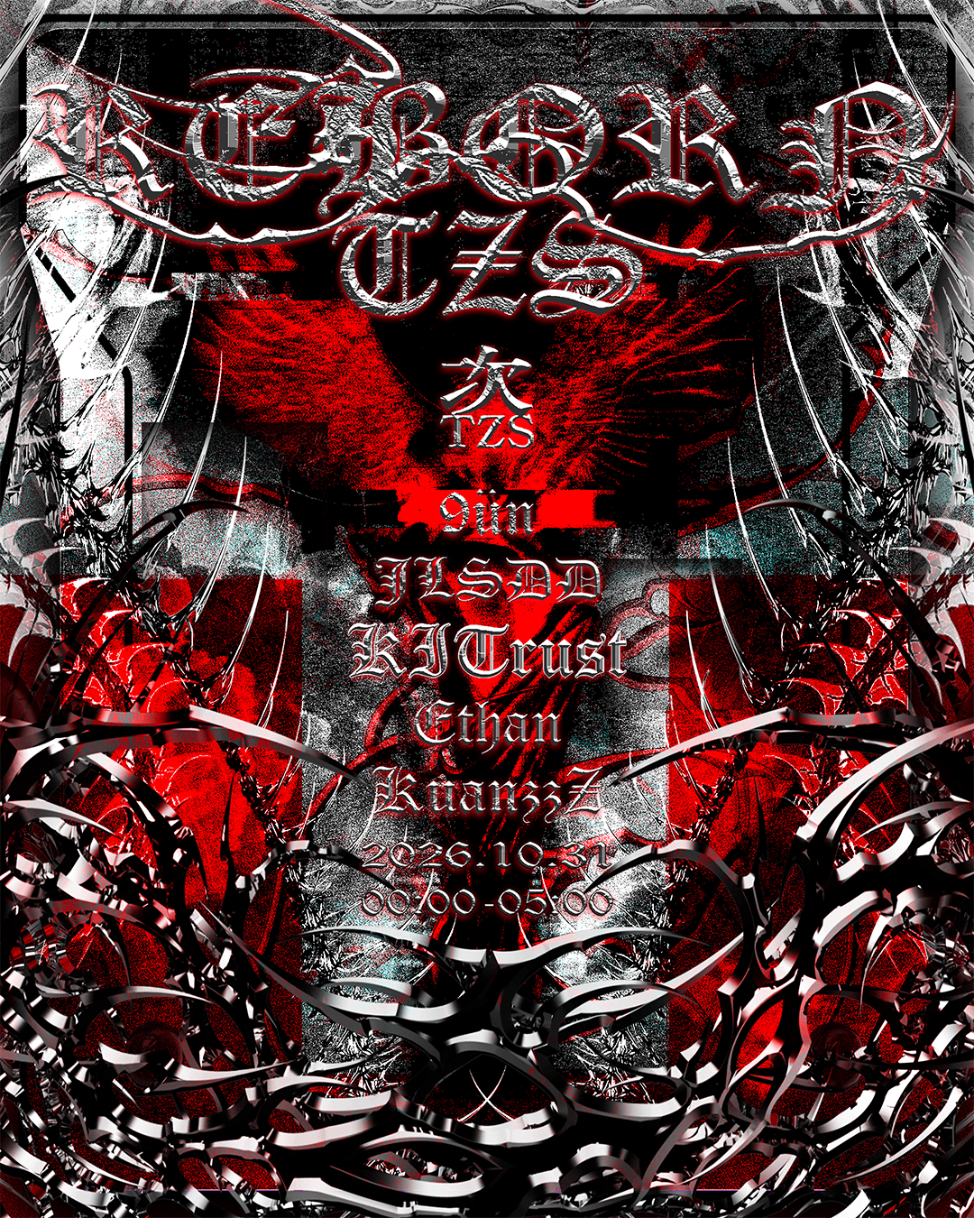 TZS:REBORN flyer