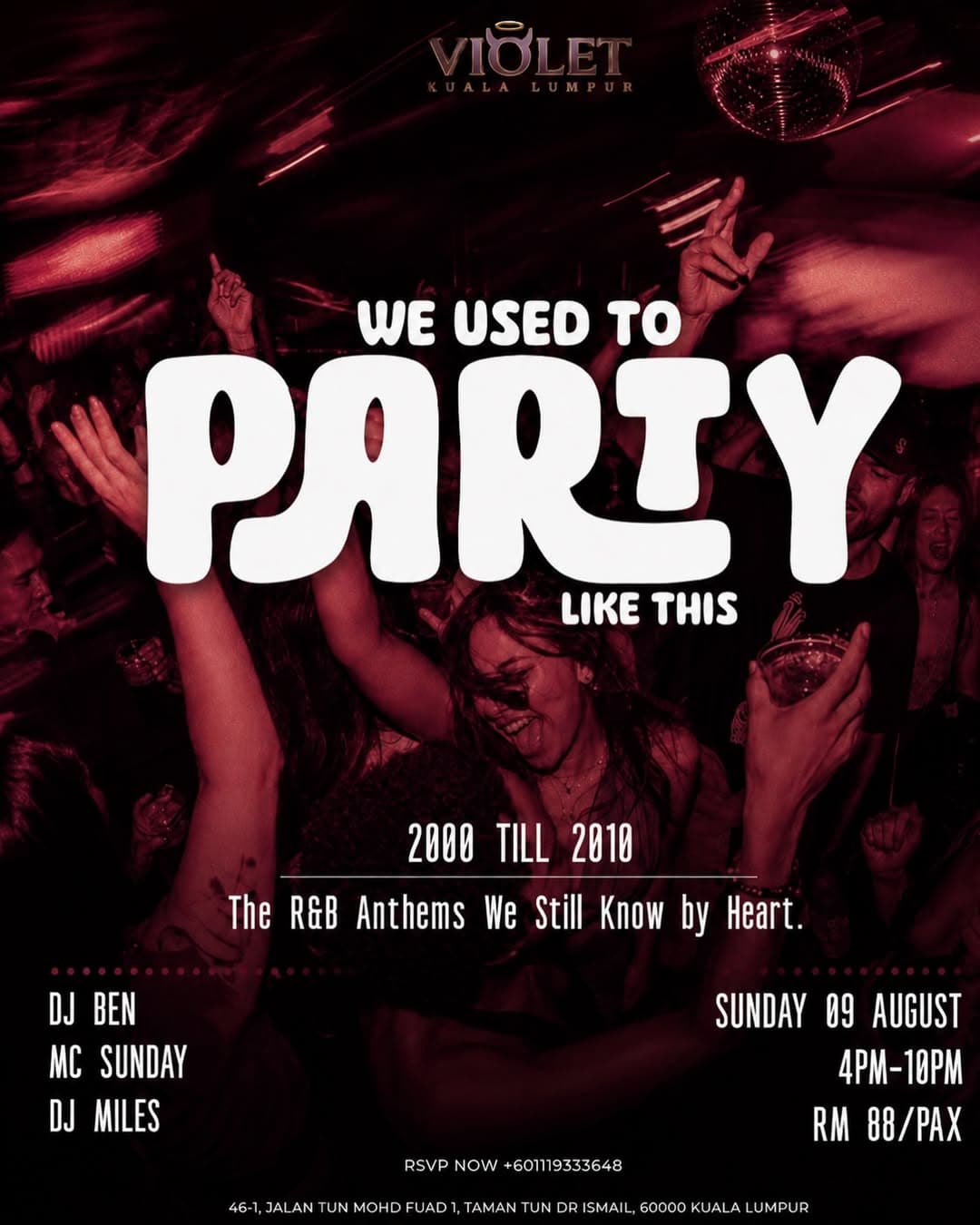 The Greatest R&B Club Anthems 2000–2010 flyer