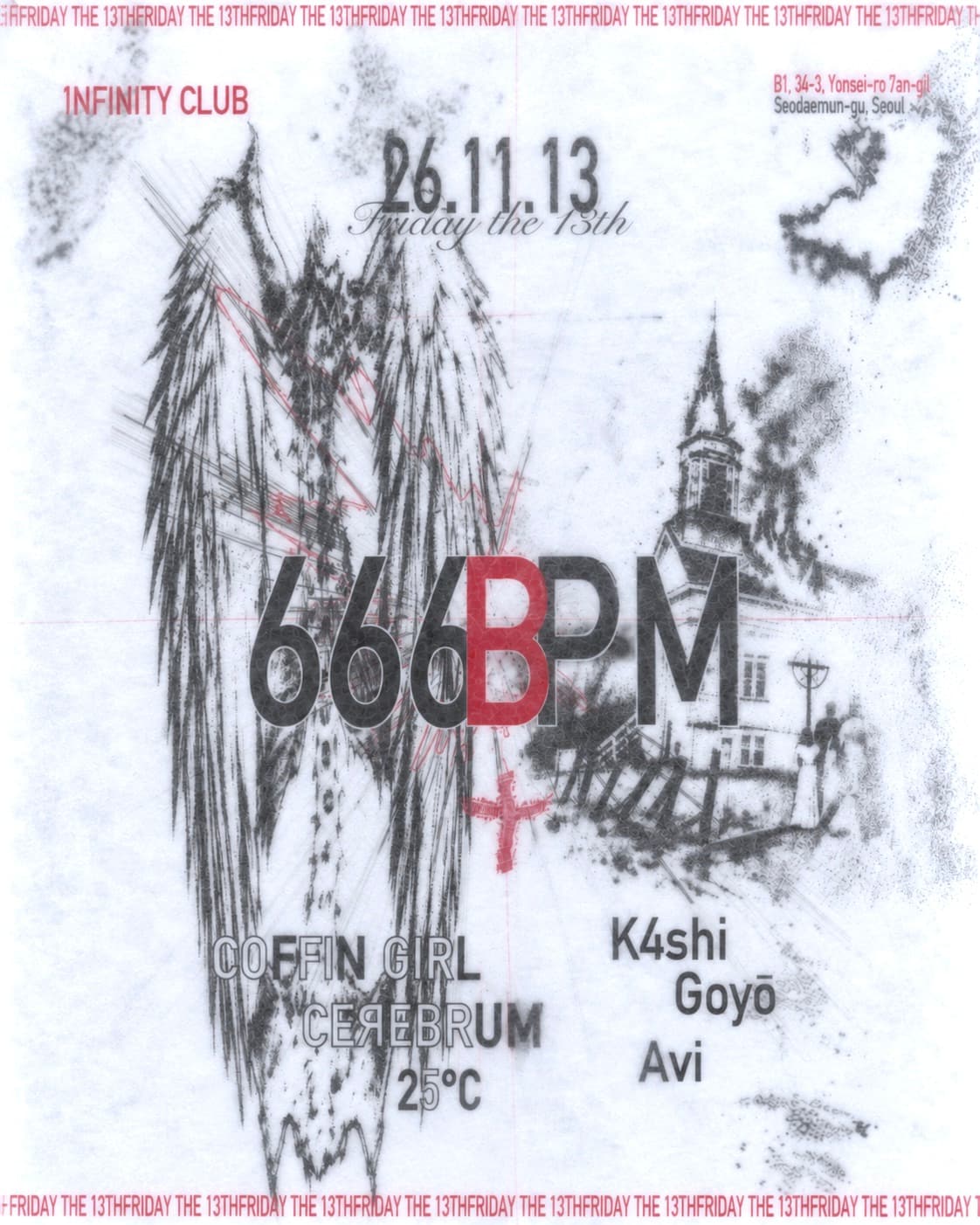 666BPM flyer